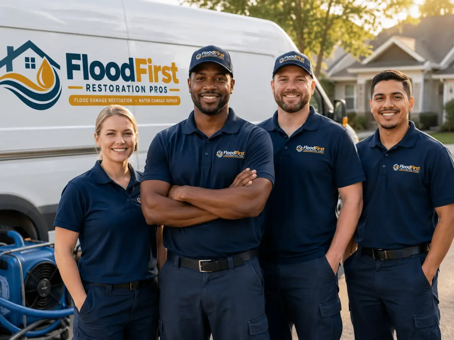 Flood Damage Restoration company in Montana Mines, WV